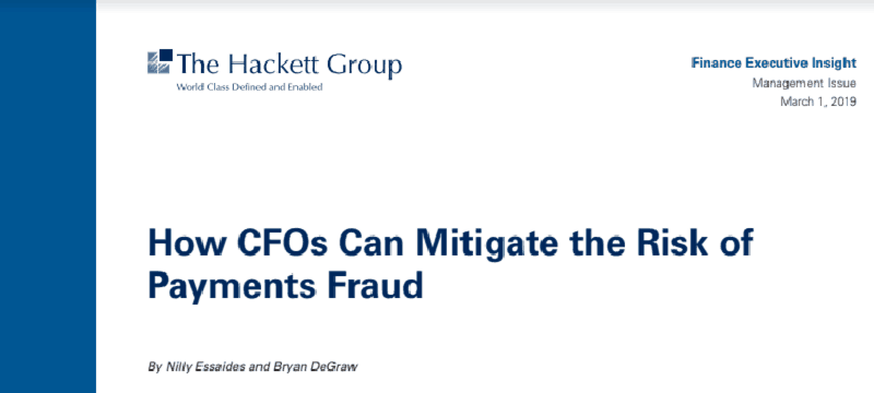 How CFOs Can Mitigate the Risk of Payments Fraud